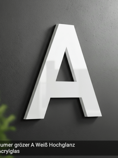 Weiß Hochglanz  RAL WH01 | 5 mm Acryl