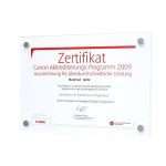 Doppelglasschild Acryl