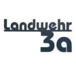 Hausnummernschild Straßenschild Acryl Schriftzug Landwehr 3a