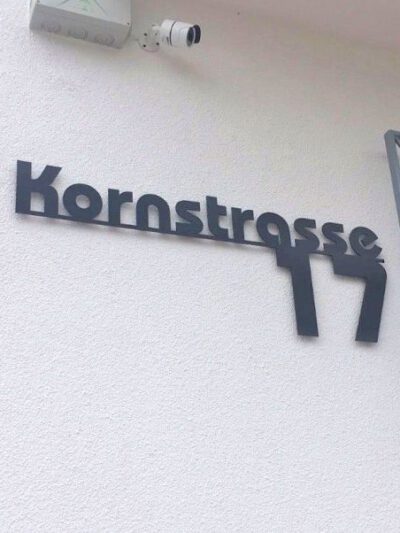 Hausnummernschild Straßenschild (Neu)
