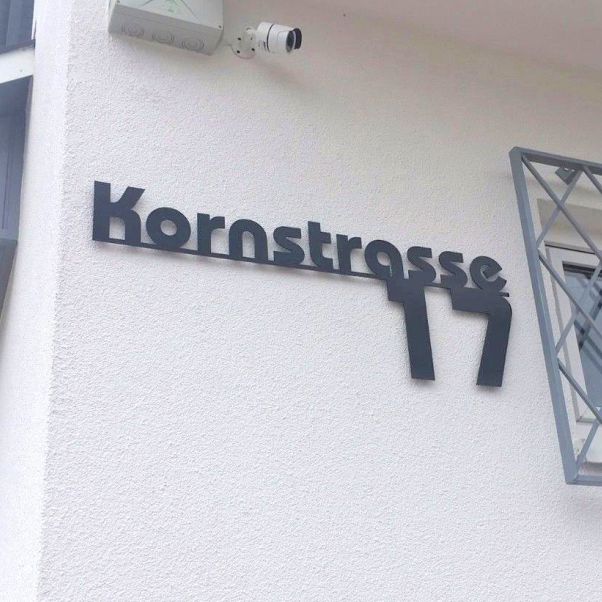 Hausnummernschild Straßenschild (Neu)